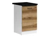 Junona Line - Underskap 50 cm - Venstre - m. benkeplate - Delano Eik